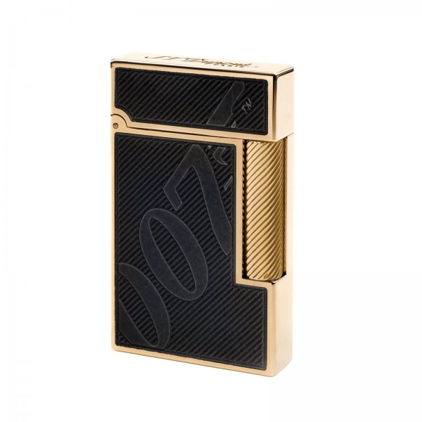 ΑΝΑΠΤΗΡΑΣ S.T. DUPONT L2 JAMES BOND LIMITED EDITION ΜΑΥΡΟ & ΧΡΥΣΟ