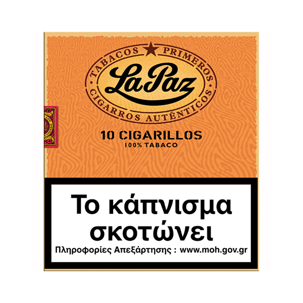 LA PAZ CIGARILLOS WILDE 10's