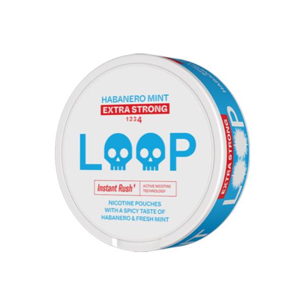 LOOP ΜΑΣΩΜΕΝΗ ΝΙΚΟΤΙΝΗ HABANERO MINT EXTRA STRONG (ΧΩΡΙΣ ΚΑΠΝΟ) LOOP ΜΑΣΩΜΕΝΗ ΝΙΚΟΤΙΝΗ HABANERO MINT EXTRA STRONG (ΧΩΡΙΣ ΚΑΠΝΟ)