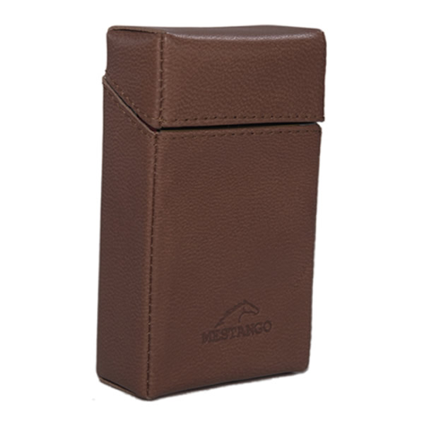 ΤΣΙΓΑΡΟΘΗΚΗ MESTANGO ΔΕΡΜΑΤΙΝΗ ΤΑΜΠΑ