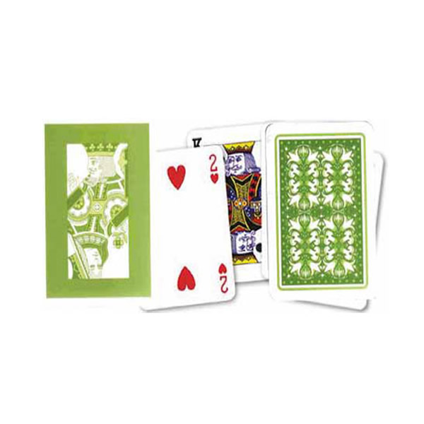 ΤΡΑΠΟΥΛΑ MODIANO POKER SINGLE DECK ΠΡΑΣΙΝΗ ΚΑΦΕ