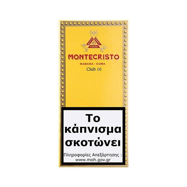 MONTECRISTO CIGARILLOS CLUB 10's
