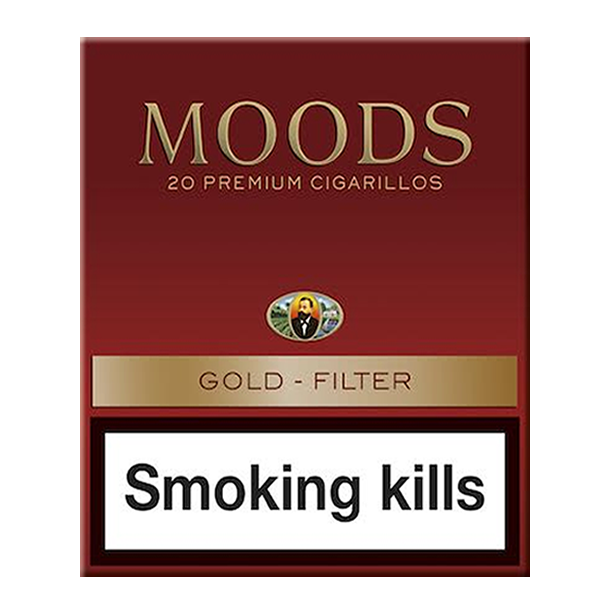 DANNEMANN MOODS ΜΕ ΦΙΛΤΡΟ SMALL CIGARS GOLDEN TASTE 10's