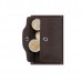ΠΟΡΤΟΦΟΛΙ TRU VIRTU CLICK & SLIDE COIN POCKET NAPPA BROWN
