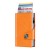 ΠΟΡΤΟΦΟΛΙ TRU VIRTU CLICK & SLIDE PEBBLE ORANGE/ SILVER