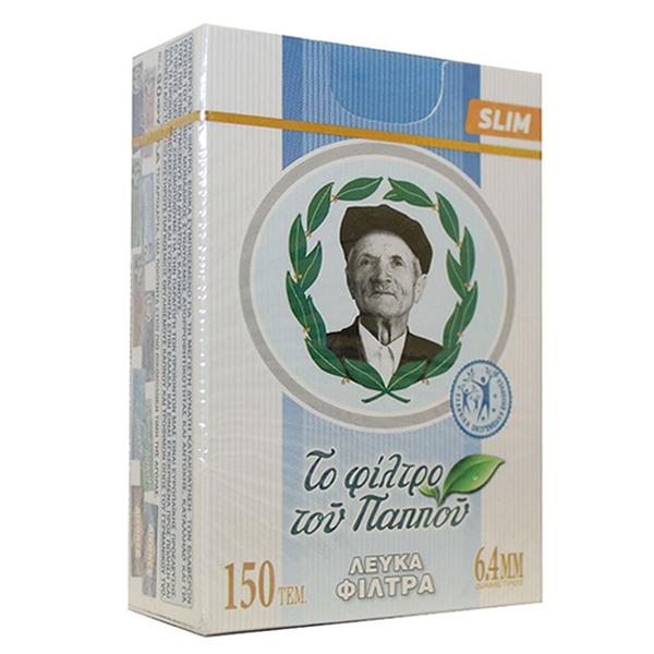 ΦΙΛΤΡΑ ΠΑΠΠΟΥ 6.4ΜΜ 150ΤΕΜ