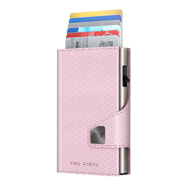 ΠΟΡΤΟΦΟΛΙ TRU VIRTU CLICK & SLIDE RHOMBUS ROSE