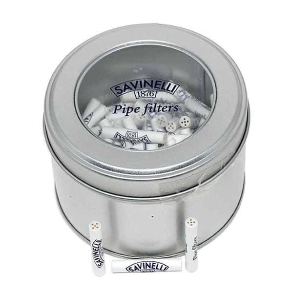 SAVINELLI 6MM ΦΙΛΤΡΑ ΠΙΠΑΣ CARBON 100ΤΕΜ