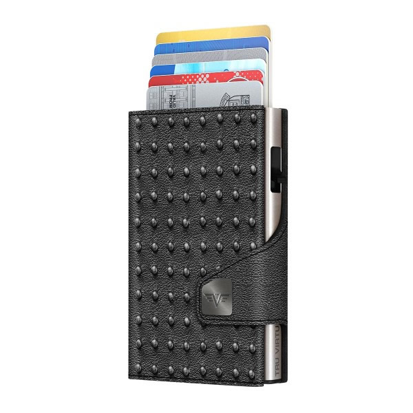 ΠΟΡΤΟΦΟΛΙ TRU VIRTU CLICK & SLIDE PUNK SILVER