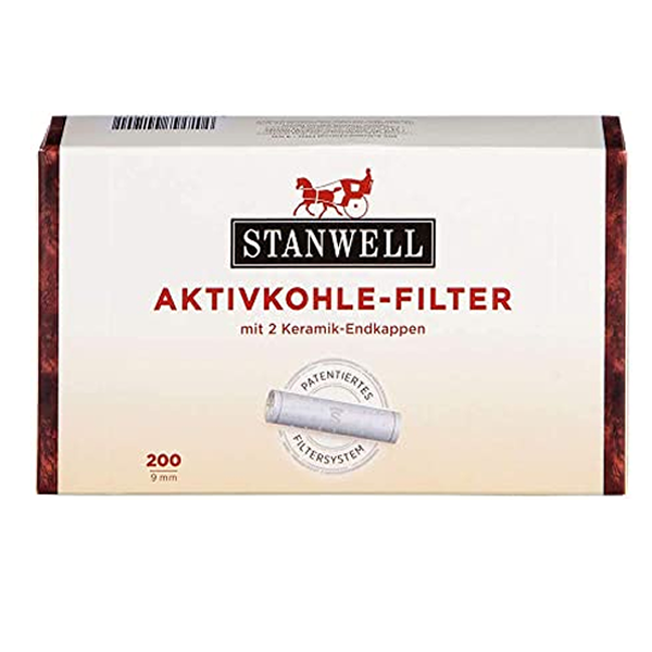 ΦΙΛΤΡΑ ΠΙΠΑΣ STANWELL 9MM 200ΤΕΜ