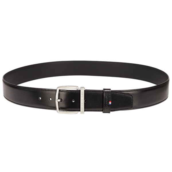 S.T. DUPONT LINE D BELT PALLADIUM BLACK 35MM