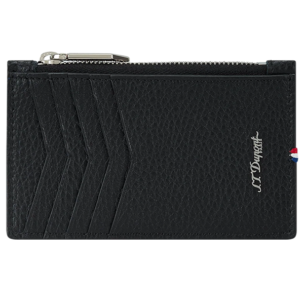 S.T. DUPONT NEOCAPSULE ΘΗΚΗ ΠΙΣΤΩΤΙΚΩΝ ΚΑΡΤΩΝ ΚΑΙ ΝΟΜΙΣΜΑΤΩΝ ΜΑΥΡΗ