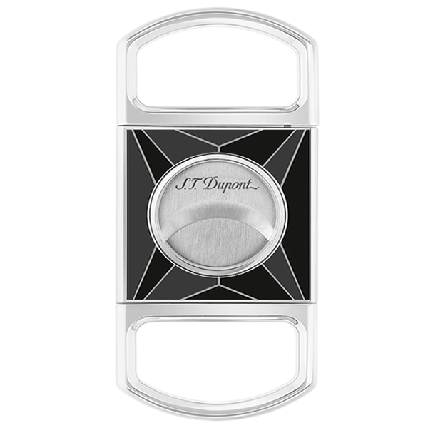 S.T. DUPONT ΠΟΥΡΟΚΟΦΤΗΣ GUILOTINE FIRE X ΜΑΥΡΟΣ ΧΡΩΜΙΟ