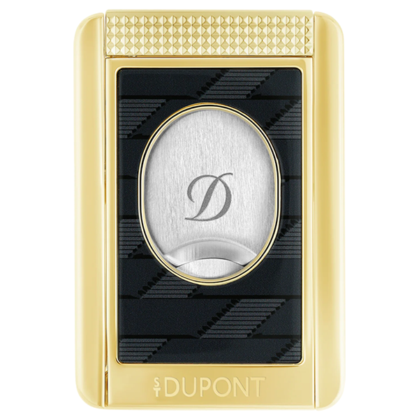 S.T. DUPONT ΠΟΥΡΟΚΟΦΤΗΣ ΚΑΙ ΒΑΣΗ ΠΟΥΡΩΝ 1872 ΜΑΥΡΟ ΧΡΥΣΟ