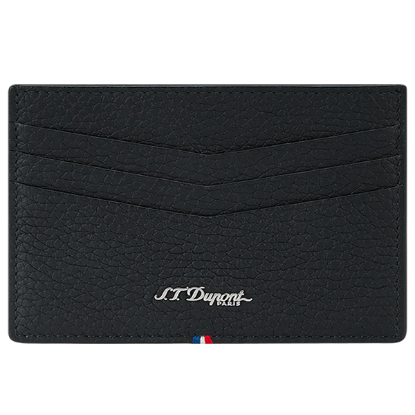 S.T. DUPONT NEOCAPSULE ΔΕΡΜΑΤΙΝΗ ΘΗΚΗ ΠΙΣΤΩΤΙΚΩΝ ΚΑΡΤΩΝ ΜΑΥΡΗ