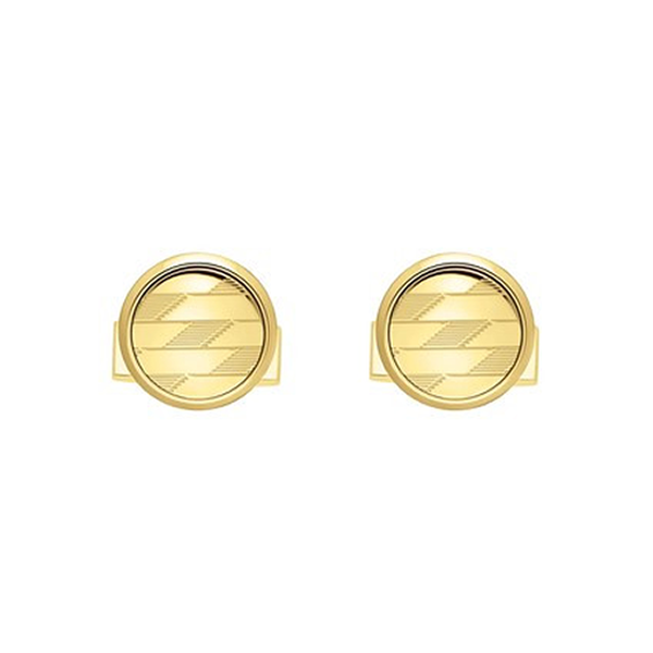 S.T. DUPONT ΜΕΤΑΛΛΙΚΑ ΜΑΝΙΚΕΤΟΚΟΥΜΠΑ MONOGRAM 1872 GOLDEN