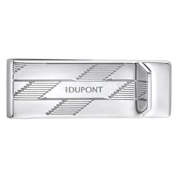 S.T. DUPONT ΜΕΤΑΛΛΙΚΟ ΚΛΙΠ ΧΑΡΤΟΝΟΜΙΣΜΑΤΩΝ 1872 ΑΣΗΜΙ