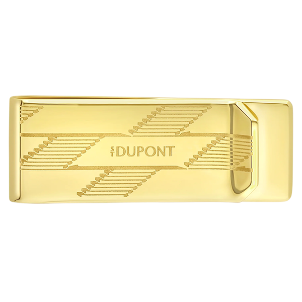 S.T. DUPONT ΜΕΤΑΛΛΙΚΟ ΚΛΙΠ ΧΑΡΤΟΝΟΜΙΣΜΑΤΩΝ 1872  ΧΡΥΣΟ