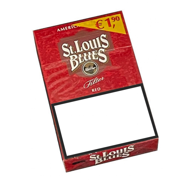 SAINT LOUIS BLUES FILTER RED  17's