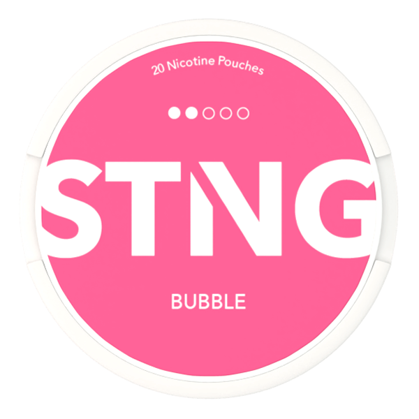 STNG BUBBLE MEDIUM NICOTINE POUNCHES 9,2mg STNG BUBBLE MEDIUM NICOTINE POUNCHES 9,2mg