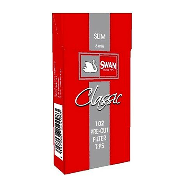 ΦΙΛΤΡΑ SWAN ΚΟΚΚΙΝΟ 6ΜΜ 102ΤΕΜ