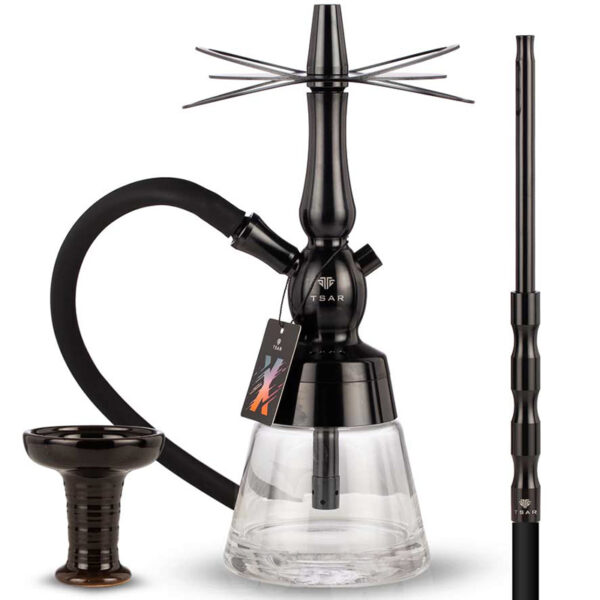 SHISHA TSAR MOLOTOV X BLACK 40CM