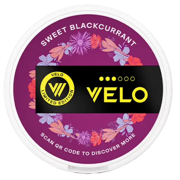 VELO SWEET BLACKURRANT NICOTINE POUCHES 8mg