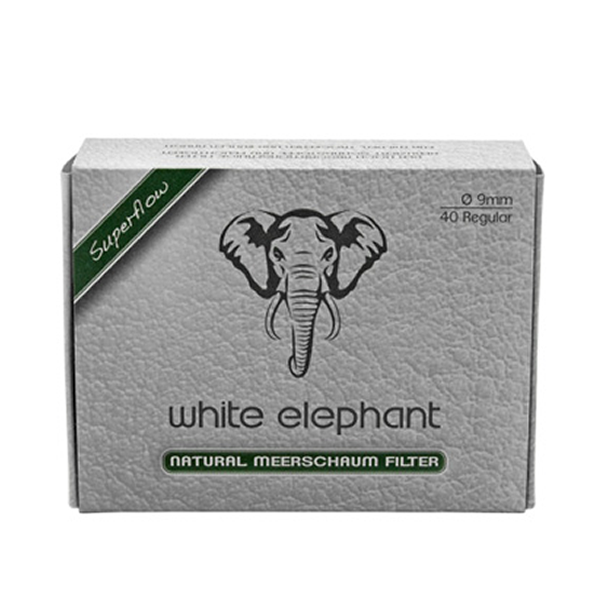 ΦΙΛΤΡΑ ΠΙΠΑΣ WHITE ELEPHANT 9ΜΜ 40ΤΕΜ