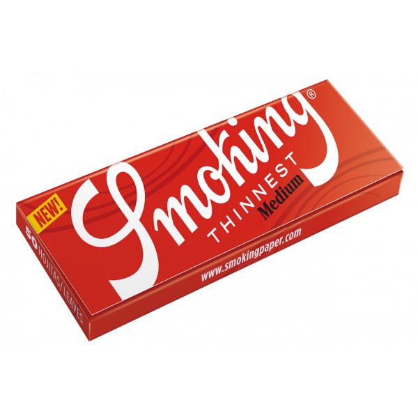 ΧΑΡΤΑΚΙΑ SMOKING ΧΑΡΤΑΚΙΑ ΚΟΚΚΙΝΟ 1.1/4