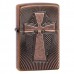 ΑΝΑΠΤΗΡΑΣ ZIPPO ARMOR® ANTIQUE COPPER CROSS