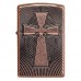 ΑΝΑΠΤΗΡΑΣ ZIPPO ARMOR® ANTIQUE COPPER CROSS