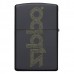 ΑΝΑΠΤΗΡΑΣ ZIPPO BLACK MATTE ZIPPO LOGO