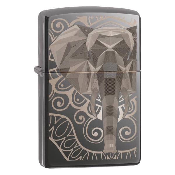 ΑΝΑΠΤΗΡΑΣ ZIPPO BLACK ICE® ELEPHANT FANCY FILL