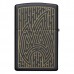 ΑΝΑΠΤΗΡΑΣ ZIPPO BLACK MATTE MAZE