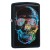 ΑΝΑΠΤΗΡΑΣ ZIPPO BLACK COLORFULL SKULL