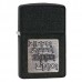 ΑΝΑΠΤΗΡΑΣ ZIPPO BLACK CRACKLE GOLD ZIPPO LOGO