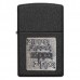ΑΝΑΠΤΗΡΑΣ ZIPPO BLACK CRACKLE GOLD ZIPPO LOGO