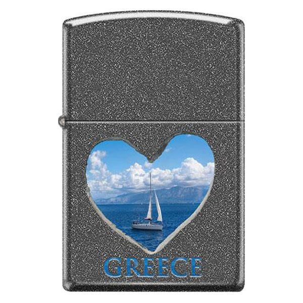 ΑΝΑΠΤΗΡΑΣ ZIPPO GREECE HEART OCEAN VIEW