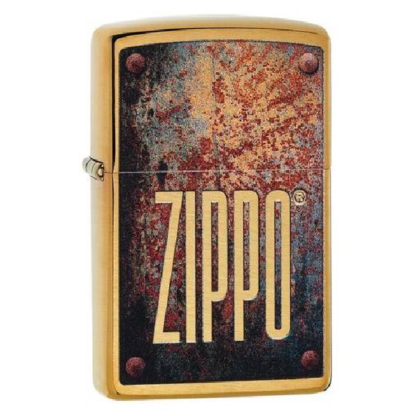ΑΝΑΠΤΗΡΑΣ ZIPPO RUSTY PLATE DESIGN