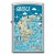 ΑΝΑΠΤΗΡΑΣ ZIPPO GREECE ILLUSTRATION MAP