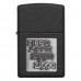ΑΝΑΠΤΗΡΑΣ ZIPPO BLACK CRACKLE SILVER ZIPPO LOGO