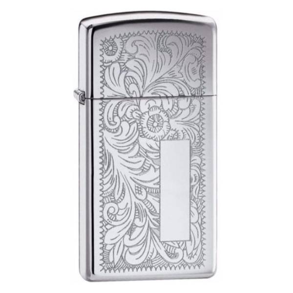 ΑΝΑΠΤΗΡΑΣ ZIPPO SLIM® VENETIAN ΑΣΗΜΙ