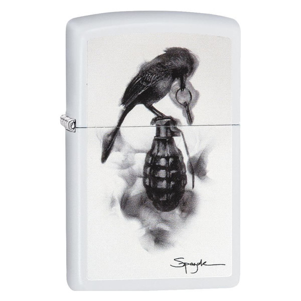 ΑΝΑΠΤΗΡΑΣ ZIPPO WHITE SPAZUK GRENADE