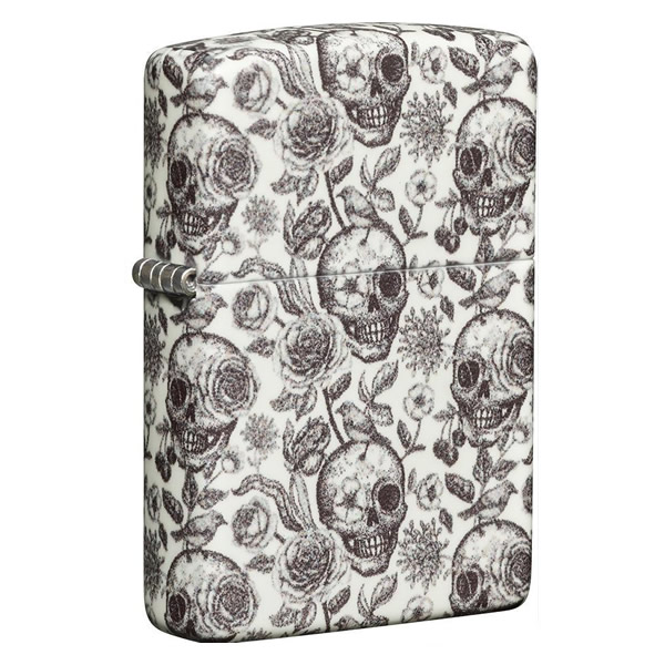 ΑΝΑΠΤΗΡΑΣ ZIPPO WHITE SKELETON DESIGN
