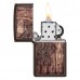ΑΝΑΠΤΗΡΑΣ ZIPPO WOOD MANDALA DESIGN BROWN