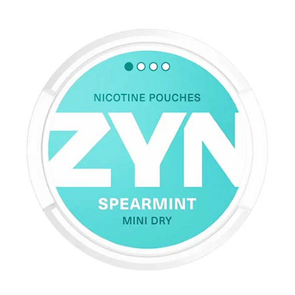 ZYN SPEARMINT MINI DRY NICOTINE POUCHES 