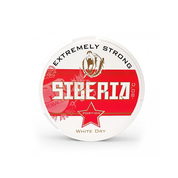 SIBERIA ΜΑΣΩΜΕΝΗ ΝΙΚΟΤΙΝΗ -80 WHITE DRY 