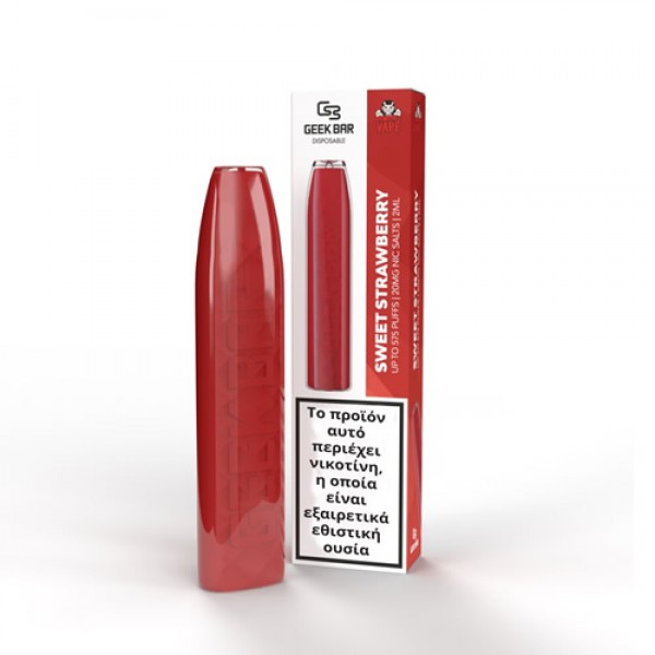 VAMPIRE GEEK 20MG 2ML SWEET STRAWBERRY