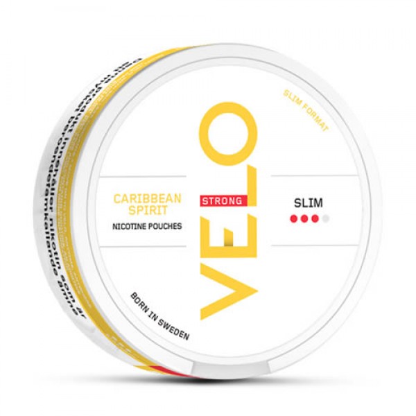 VELO ΜΑΣΩΜΕΝΗ ΝΙΚΟΤΙΝΗ CARIBBEAN SPIRIT 14mg