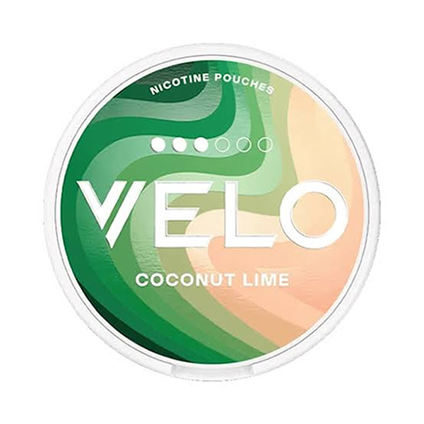 VELO COCONUT LIME NICOTINE POUCHES 8mg